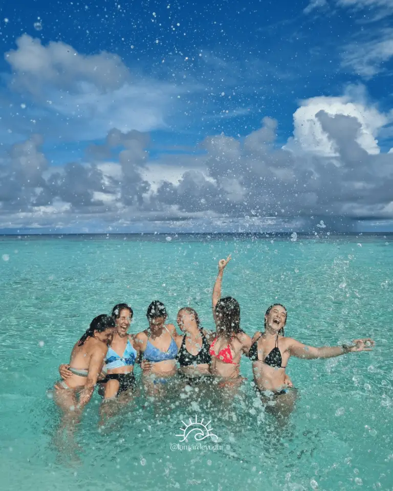 risas, agua y libertad de animales marinos. maldivas 2025 comezamos el año aquí